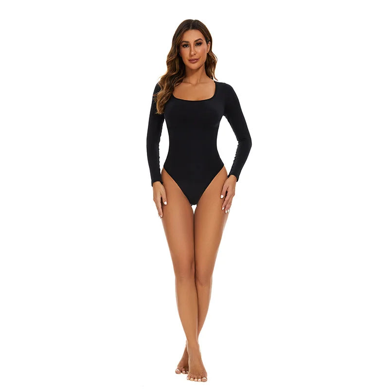 Thong Long Sleeve Bodysuit