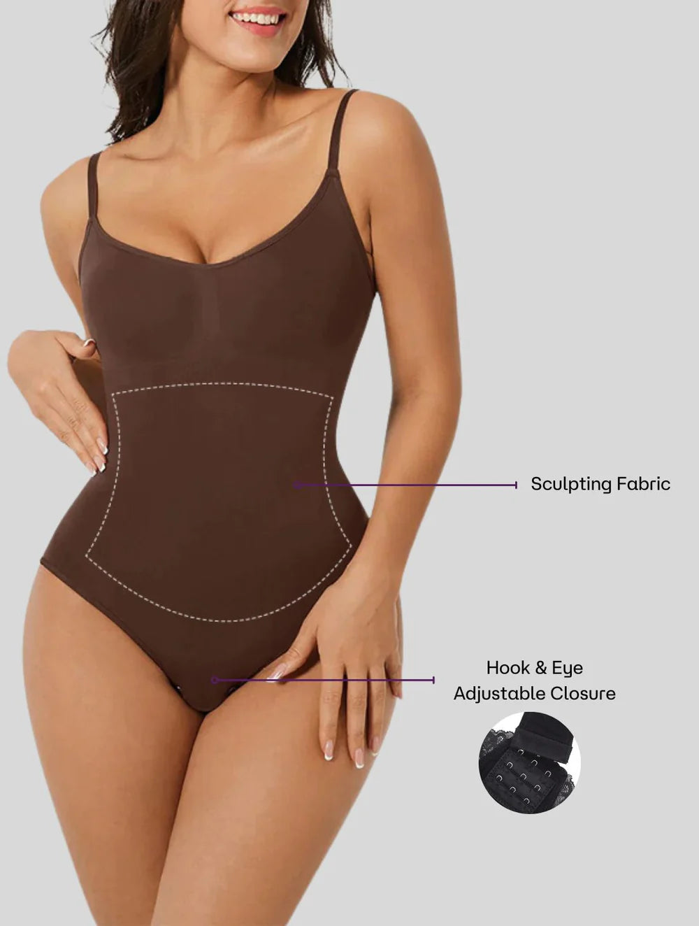 Sculpted Thong Bodysuit