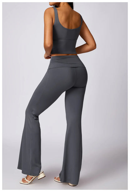 Zori™ Two Piece V Neck LoungeWear Set